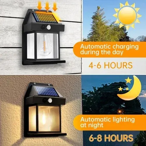 Lampe Solaire Jour & Nuit