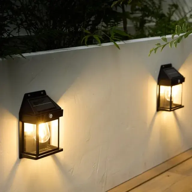 Lampe Solaire Murale Extérieure