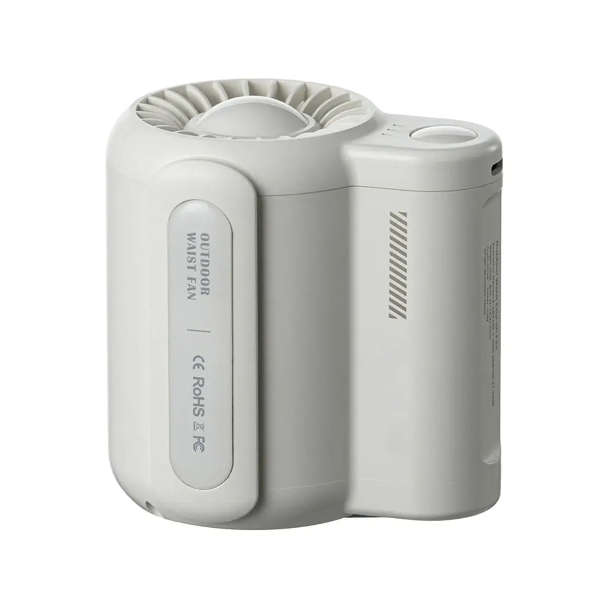 Ventilateur de ceinture coloris blanc