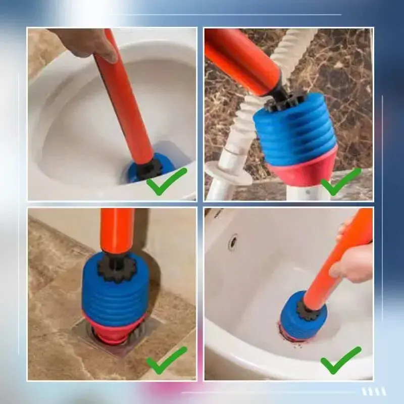 Quatre usages : WC, lavabo, siphon, évier